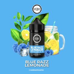 Vape Mate Blue Razz Ice 50 MG / 30 ML Salt Likit